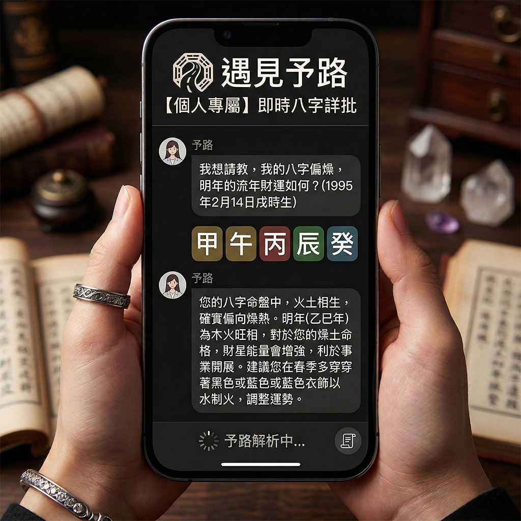 遇見予路，即時線上問答算命